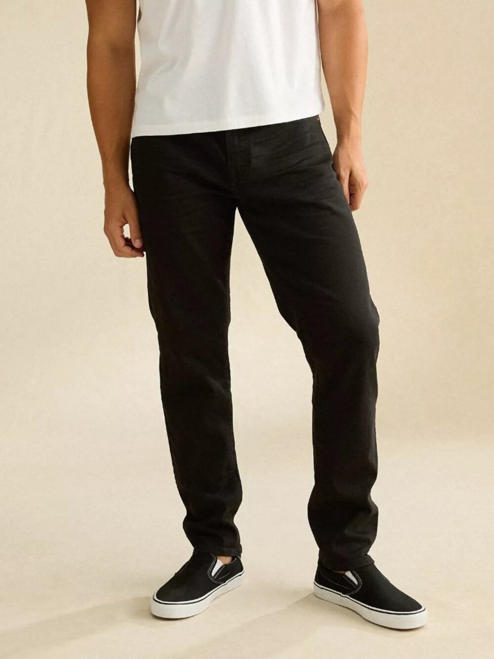 AE AMERICAN EAGLE Athletic Fit AirFlex+ Men's Black Jeans - NEW NWT